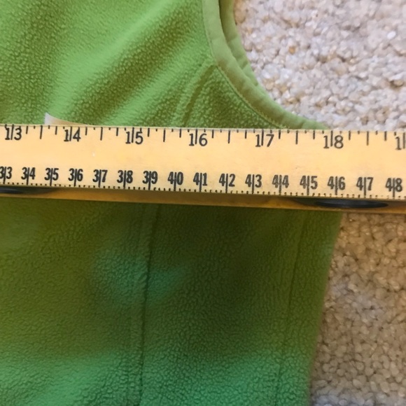 REI Polartec Classic Fleece Vest Womens Size M Full Zip Pockets Green Polyester. - Picture 4 of 6